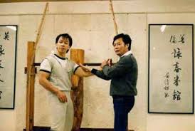 Maestro de Wing Chun Nino Bernardo con su Maestro Wong Sheun Leung